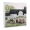 Stupell Industries Floral Tractor in Farmhouse Field Wall Plaque Art